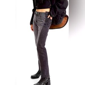 Levi’s 501 two tone black jeans